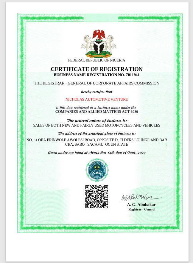 We are Registered ✅